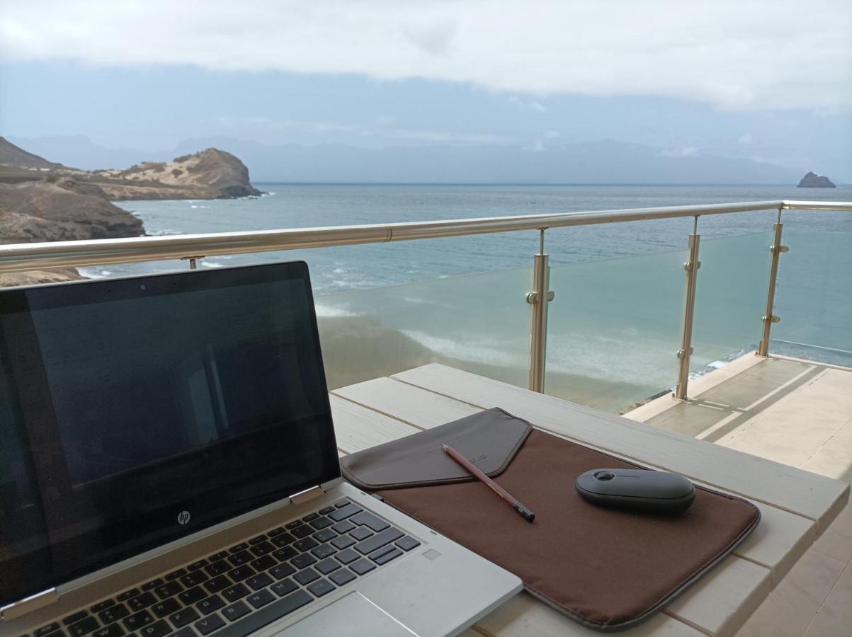 Seafront Holiday House On The Mindelo Bay Dış mekan fotoğraf